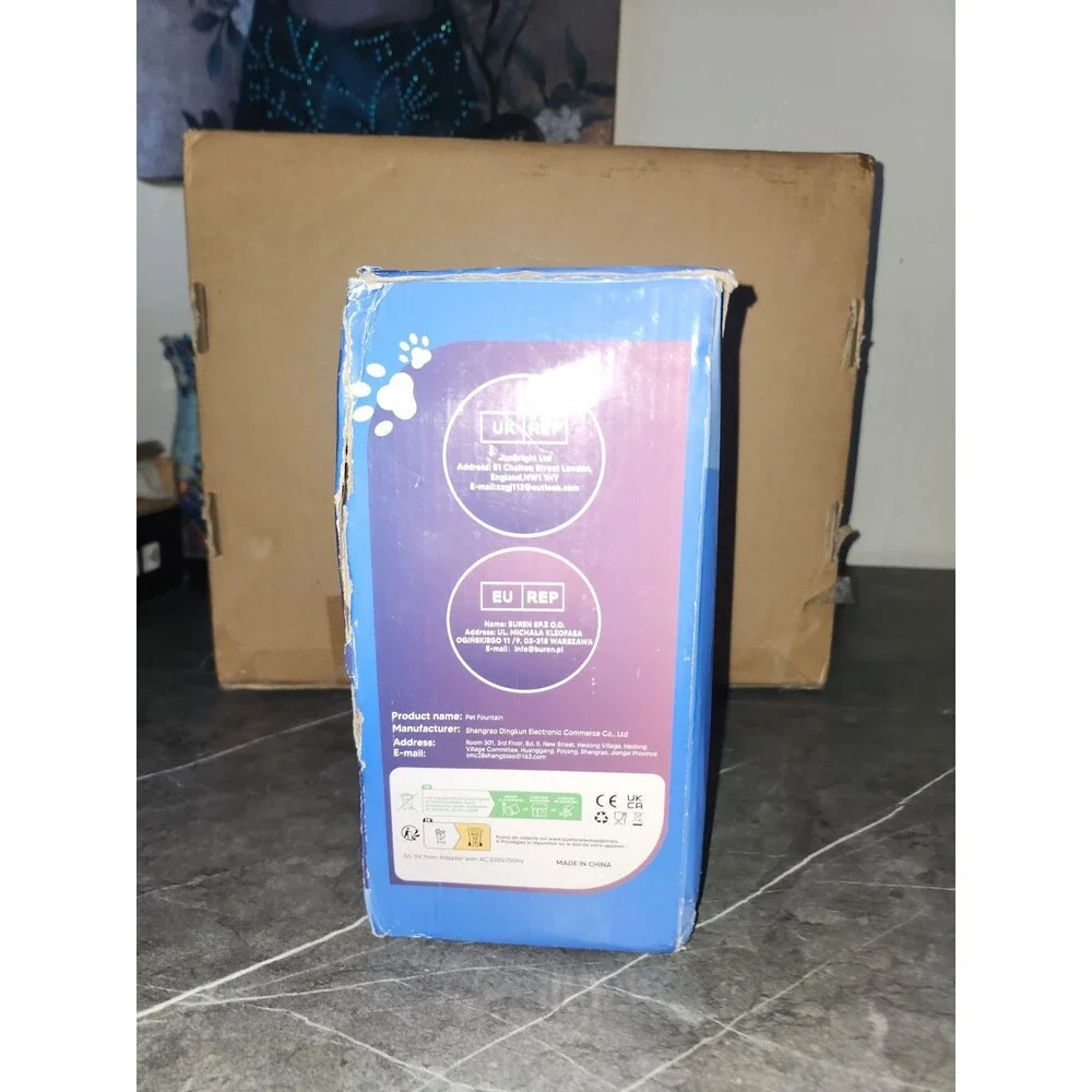 H2O Automatic Pet Water Fountain 3.2 L 108 oz